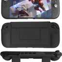 Switch 2 Cover Protective Case, Detachable Magnetic Shell, 360  All-Around Protection, with a Protective Shell with Built-in Ergonomic Grip, Suitable for Nintendo Switch 2 Model 2025, Black