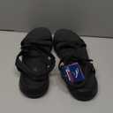 SKECHERS Women's GO Walk Flex Sandal - Illuminate Hands Free Slip-ins Fisherman (10, Black/Black)