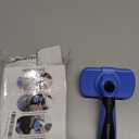 Swihauk Self Cleaning Slicker Brush - Skin Friendly Deshedding Grooming Tool for Dogs & Cats, Suitable for Shedding & Haired Pets, with Pet Supplies Accessories, Blue