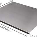 Stainless Steel Cutting Board with Counter Lip, Extra Large Chopping Board for Kitchen,Metal Cutting Board for Veggies,Meat,Fruits,Bread and Baking （80 x 50cm/31.5 x 19.7 inch）