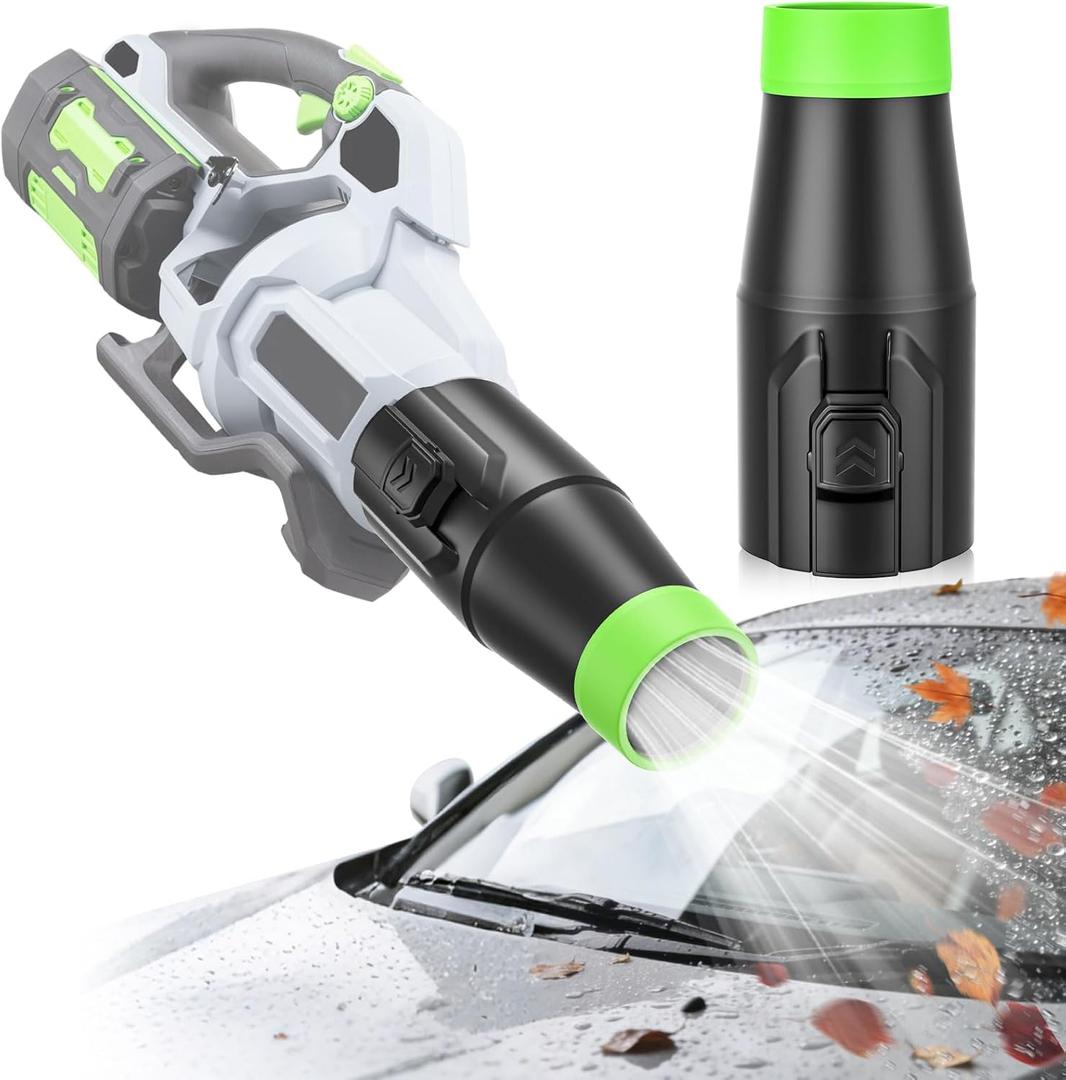 Car Drying Nozzle Compatible for EGO Leaf Blower 530 575 580 615 650 765 670 Models - Leaf Blower Nozzle for Drying Car Scratch Protection, Concentrated Airflow for Removing Packed Snow & Wet Leaves