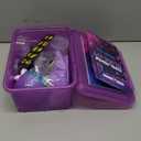 Original Stationery Galaxy Slime Kit for Kids Ages 8–12, DIY Space Slime Set with GlowinTheDark Stickers & Galactic Glitter, Fun Cosmic Craft for Creative Play, Easter Gift for Boys & Girls