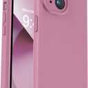 Vooii Compatible with iPhone 13 Case, Liquid Silicone Upgrade [Camera Protection] [Soft Anti-Scratch Microfiber Lining] Shockproof Phone Case for iPhone 13 6.1 inch - Lavender Purple