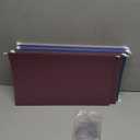 25 Blue Summit Supplies Colored Hanging File Folders Legal Size, 9.5" x 14.75", Legal Size Hanging File Folders for Filing Cabinet with Plastic Tabs and Inserts, Assorted Jewel Tone Colors, 11pt Paper