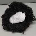 YokaBoom curly short hair wig (dark brown/black)(dark brown/black)