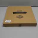 Depot Bamboo 13.5'' Round Cutting Board with Stainless Steel Cutter - Wood Pizza Slicing Tool & Serving Board