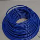 THHN Wire 6 Gauge 75 FT, 6 AWG Stranded OFC Copper Electrical Building Wire with Nylon Jacket PVC Insulation, Rated 600V for Residential, Industrial, CNC, Ground (6 Gauge, Blue)