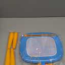 Kikidex Magnetic Drawing Board, Toddler Girl Toys for 1-2 Year Old, Doodle Board Pad Learning and Educational Toys for 1 2 3 Year Old Baby Kids Birthday Gift(Light Blue)