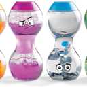 hand2mind Express Your Feelings Sensory Bottles- Secondary Emotions, Toddler Sensory Toys, Quiet Fidgets for Classroom, Calm Down Corner Supplies, Social Emotional Learning, Mindfulness for Kids