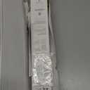 Accordian Door Curtain,Install Adhesive Track 100% Blackout Doorway Curtains,Suitable for Bedroom,Closet,Interior Room Divider,White 55" W78" L,1 Piece