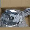 MICHELANGELO Nonstick 3 Quart Saucepan with Lid, Ceramic Small Sacuce pan, Easy to Clean, Non-Toxic Saucepan, 3QT, Black