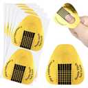 200 Nail Forms for Builder Gel - Durable Nail Extension Forms for Acrylic Nails, Paper NailForms Stickers for Sculpting Almond Coffin Shapes, NailSupplies for Home & Salon