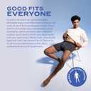 Pair of Thieves Men Every Day Kit Long Boxer Briefs | Underwear for Men | Soft, Tagless, Cotton Blend | Moisture Wicking (Black, M)