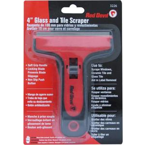 Red Devil 3226 Premium 4 inch Glass & Tile Scraper