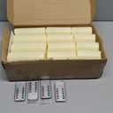 Set of 24 Waterproof Outdoor Flameless Candles, LED Candles with 4 Remote and Timer,(H 4" 5" 6" x D 2.2"),for Halloween Wedding Festiv