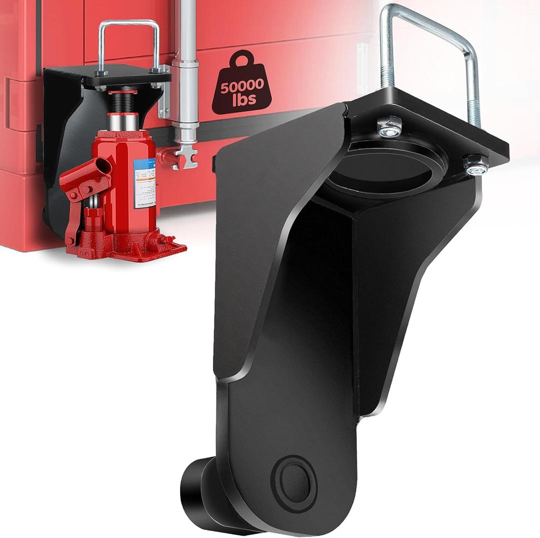 3rd Generation Shipping Container Jack Lug, Heavy Duty Container Lug Leveler with U-Shaped Handle and Limiter, Shipping Container Jack Lifter for Shipping Industry, Warehouse Management