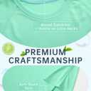 2T-5T Boys Toddler Long Sleeve Rash Guard UPF 50+ Sun Shirt Kids UV Protection Swim Shirt Relaxed Fit Athletic Top (Green), size 4T