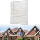 24 x 30 Inch Gable Vent, Decorative Air Return Vent Cover for House, Crawl Space, Garage, Walls Shed