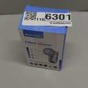 BEAUTURAL Fabric Shaver and Lint Remover, Sweater Defuzzer with 2Speeds, 2 Replaceable Stainless Steel Blades, Battery Operated, Remove Clothes Fuzz, Lint Balls, Pills, Bobbles Gray