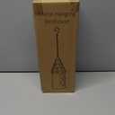 BAYN Hanging Bird House for Outside, 2 Story Double Hole Metal Birdhouse for Outdoor Hanging Handwork Bird Nest Decorative Garden Decor Outdoor