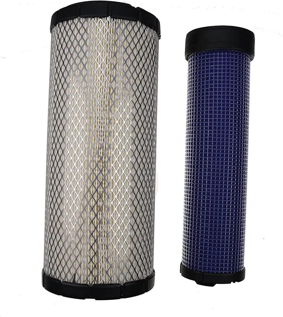 DVPARTS Air Filter Kit RE68048 RE68049 Compatible with John Deere 5103 5105 5200 5203 5205 5210 5300 5036D 110 3120 3203 3320 3520 3720 4105 3720 Tractor