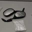 KEMIMOTO ATV Mirrors, 8MM 10MM Motorcycle Mirrors for Handlebar ATV Accessories Compatible with Scooter Snowmobile Mope, 360 Degrees Ball Type Adjustment