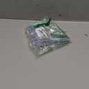 18pcs Crystal Christmas Ornaments for Christmas Tree Decorations-Blue Hanging Acrylic Snowflake and Icicle Ornaments with Drop Pendants for New Year Party Decorations Supplies