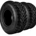 KAX 19x7-8 19x7x8 Tire Tubeless Mini Bike Go Kart ATV Quad 4 Wheeler 4PLY Z-129 2PC