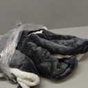 Bedsure Wearable Blanket Hoodie, Long Hooded Blanket Sweatshirt as Christmas Birthday Gifts for Men, Cozy Sherpa Hoodie for Adult, Oversize, Charcoal