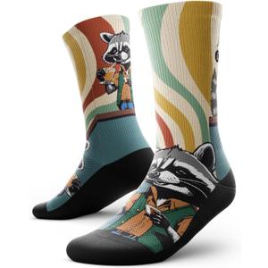 Outway Novelty Crew Socks for Men & Women, Breathable, Moisture-Wicking Athletic Calf Sock with Arch Support (Small-Medium) Outway Novelty Crew Socks for Men & Women, Breathable, Moisture-Wicking Athletic Calf Sock with Arch Support (Small-Medium)