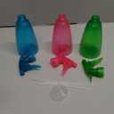Bealee Spray Bottles 3-Pack, 16 Oz, Mist & Stream, Plastic Water Spray Bottle for Hair, Essential Oils, Plants, Cleaning Solutions, BBQ, Cat Dog Correction Behavior - Leak Proof - Empty Spray Bottles (Red, Blue, Green)