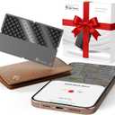 2025 [Apple MFi Certified] (iOS Only) Bluetooth Tracker Smart Card for Apple Find My iPhone Wallet GPS Tracker, 5-10 Years Staying Power, Keys Finder and Item Locator for Keys, Bags, Passport