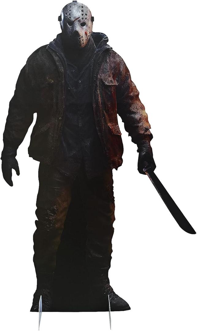 MCJC Halloween Horror Cardboard Cutout,Life Size Cardboard Standing,Indoor Outdoor Decorations