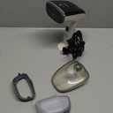 Powerful Handheld Fabric Steamer - 1800W with Fast Ceramic Heat-Up Plate, 2-in-1 Ironing & Wrinkle Remover, Steam Nozzle, Lint Brush - White, for US 120V Only