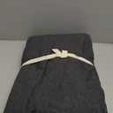 PURE ERA Jersey Knit Cotton Fitted Bottom Sheet ONLY (No Flat Sheet or Shams) Deep Pocket Up to 15" to 20" Ultra Soft Comfy Breathable Charcoal Grey Queen