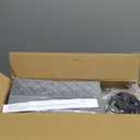 Sanwom Front Car Seat Covers - Leather Seat Covers with Storage Pocket and Two Belt Pads, Anti-Slip Waterproof Universal Seat Covers for Cars Fit Cars Trucks SUV(Grey,2 Pack)