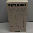 PETLIBRO Automatic Cat Feeder with Camera, 1080P HD Video with Night Vision, 5G WiFi Pet Feeder with 2-Way Audio, Low Food & Blockage Sensor, Motion & Sound Alerts for Cat & Dog Single Tray (White)