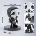 10PCS Horror Movie Action Figure Mini Scary Anime Action Figures Halloween Horror Killer Set for Decor Collectible Merchandise