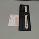 Fitness Tracker, Round Fitness Watches for Women with Bluetooth Call Heart Rate Monitor Sleep Tracker Calorie/Step Counter, Birthday Gift for Women Lady Mom Waterproof (Starlight)