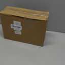 Juvale Wooden Box with Hinged Lid - Jewelry Storage for Rings & Trinkets - Decorative Storage Box for Coffee Table & Nightstand - 9.5 x 5.9 x 3.2 in, Pack of 1, Brown