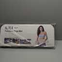 ILILI Foldable Yoga Mat, 75x26x0.4 Inch, TPE, Extra Thick, Extra Long | Non-Slip Grip, Easy Carry&Storage, Comfort Cushion, SGS Safe, Suitable for Yoga, Pilates, Home Exercise&Outdoor Travel