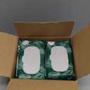 The Honest Company Flushable Wipes for Sensitive Skin, Hypoallergenic, Fragrance-Free, Tropical Leaves Design, 336 Count (4 Packs of 84)