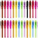 30 Pack Invisible Ink Pens with UV Light, Magic Spy Pen for Secret Messages, Birthday Party Favors Easter Egg Hunt Halloween Goodie Bags Stocking Stuffers Valentine's Day Gifts for Kids Ages 3+