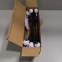 BrizLabs Solar Halloween Lights, 2 Pack 12 LED 2 Modes Halloween Eyeball Lights, Outdoor Pathway Light, Swaying Eye Firefly Walkway Lighting, Green Solar Lighting for Path Yard Garden Lawn 