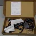 Matte Black Bathroom Accessories Set, KLJKPA 4 Pieces Bathroom Hardware Set, 24 inch Towel Bar, Towel Racks for Bathroom, Robe Towel Hooks, Toilet Paper Holder Wall Mounted