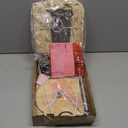 Adesso 8021-12 Dune Table Lamp, 25 in., 100 W Incandescent/ 26W CFL, Natural Rubber Wood/Steel Accents, 1 Table Lamp , White