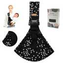 Baby Sling Carrier,Toddler Carrier,Upgraded 2025 Baby Sling with 4 Adjustable Straps(10-30lbs),Lightweight,Portable and One Size Fits All(Star)