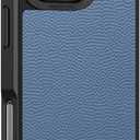 AMAZINGthing for iPhone 16 Pro Max Case Leather, Compatible with Magsafe Wireless Charging, Premium PU Leather and TPU Protection, Luxury Protective Case for iPhone 16 Pro Max, Blue