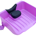 Portable Shampoo Basin for Kids, Baby, Children,Tear Free Hair Washing Basin Tray at Home (Purple)