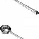 Stainless Steel Deep Ladle | Soup/Milk Ladle | Cooking and Serving Spoon for Kitchen (Pack of 2)